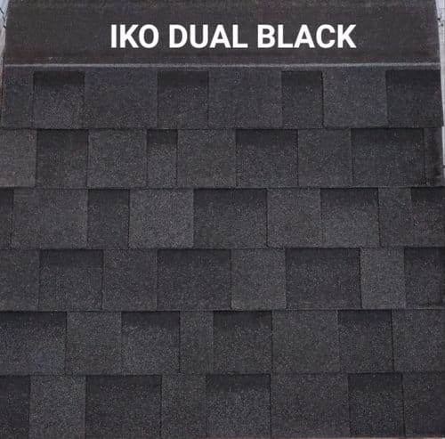 Shingle 3D color negro